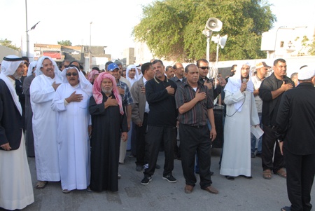 موكب عزاء مدينة حمد المركزي (اليوم الرابع)