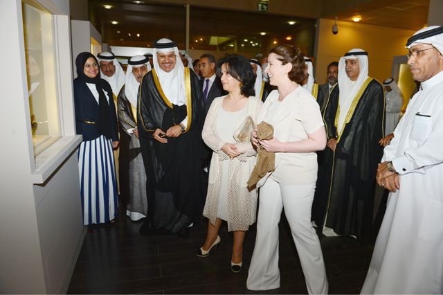 وزيرة الثقافة افتتحت المعرض بحضور أمين عام مجلس التعاون الخليجي