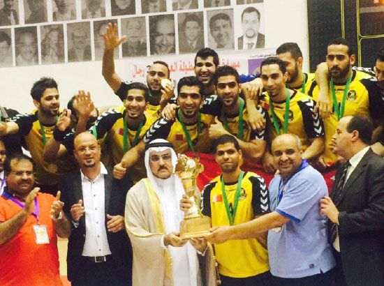 الأهلي بطل البطولة العربية لكرة اليد 2014