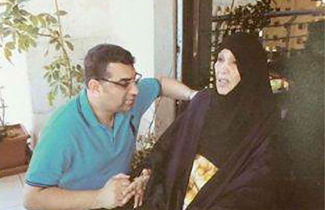 لم يقعدها المرض وثقل السنين عن زيارة حفيدها الأكبر في بيروت