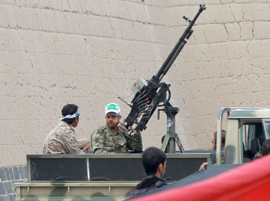 مسلحون حوثيون في العاصمة صنعاء - afp