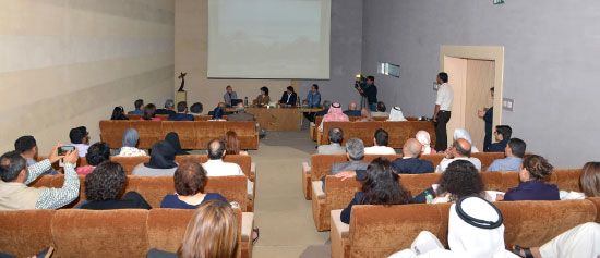 المؤتمر الصحافي الذي عقدته هيئة البحرين للثقافة والآثار