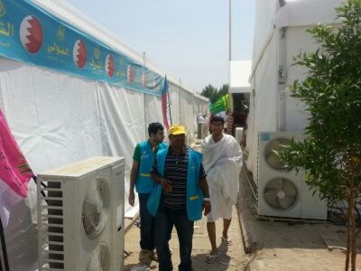 مرافق ومخيمات الحجاج البحرينيين في عرفات