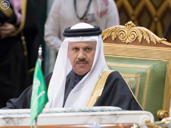 الأمين العام لمجلس التعاون لدول الخليج العربية عبداللطيف الزياني