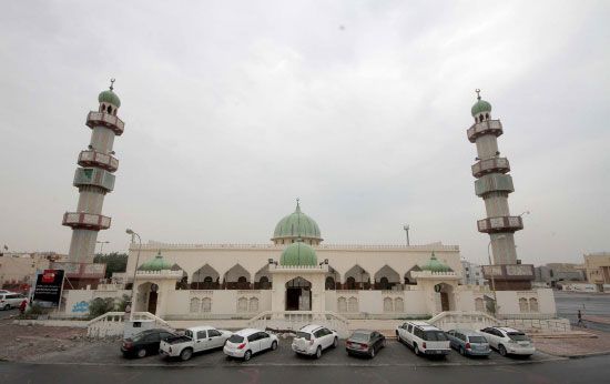 جامع عالي الكبير كما بدا يوم أمس - تصوير محمد المخرق