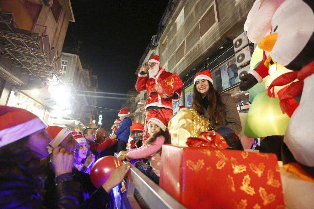 احتفالات أعياد الميلاد في دمشق