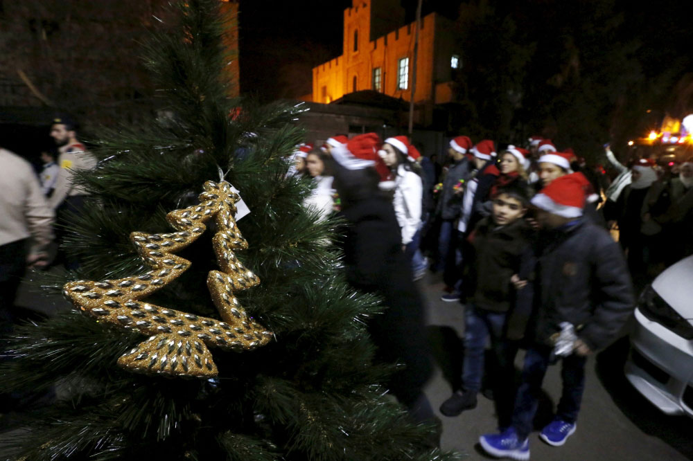 احتفالات أعياد الميلاد في دمشق