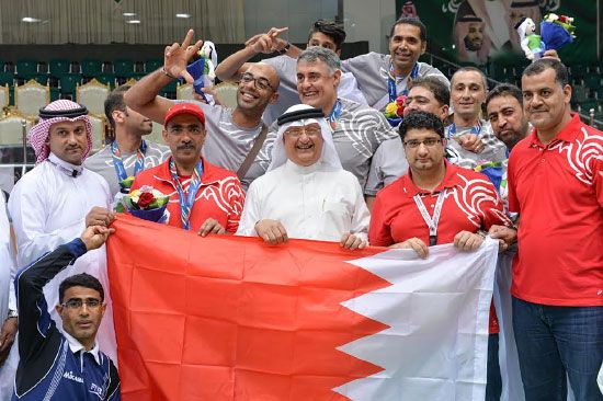 منتخب الكرة الطائرة بطل الخليج
