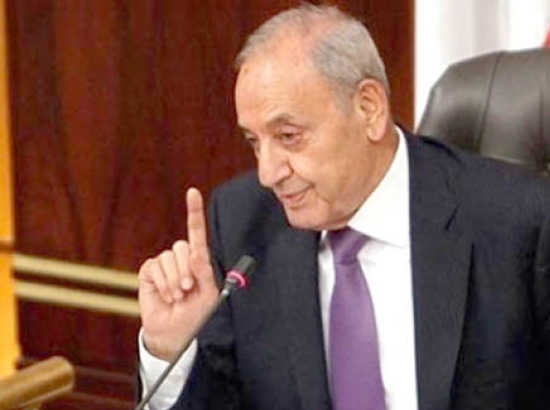 رئيس البرلمان اللبناني نبيه بري