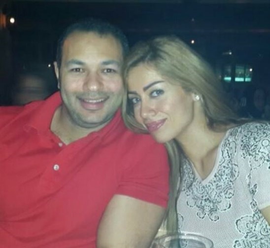 روتان عبدالرزاق مع زوجها