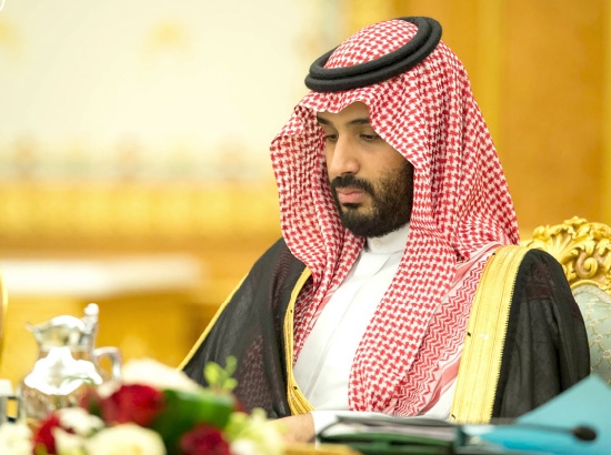 ﻿ ولي ولي العهد الأمير محمد بن سلمان  يحضر اجتماع مجلس الوزراء