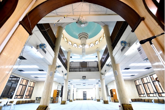 ﻿صورة من «الأوقاف الجعفرية» تبين مشروع تطوير مسجد الخواجة