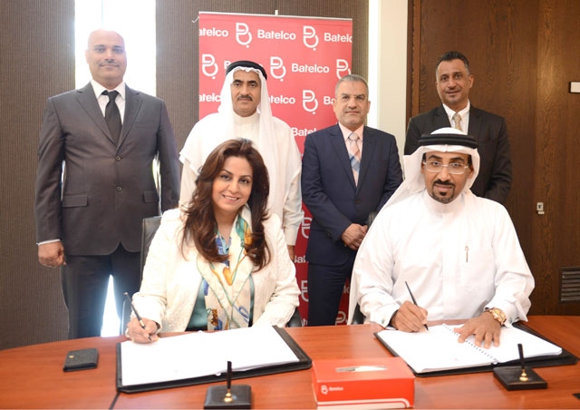 ﻿خلال توقيع الاتفاق بين «بتلكو» وهيئة الربط الكهربائي لدول الخليج