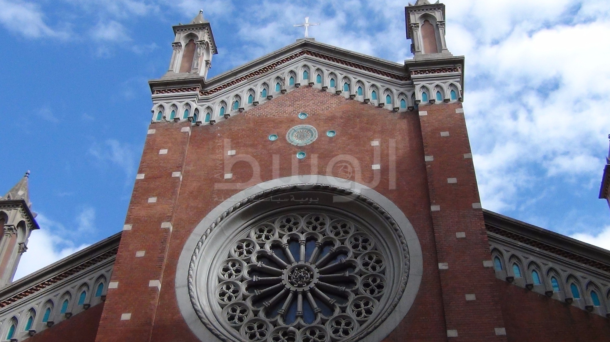 الكنيسة الكاثوليكية ( الايطالية) في شارع  الاستقلال