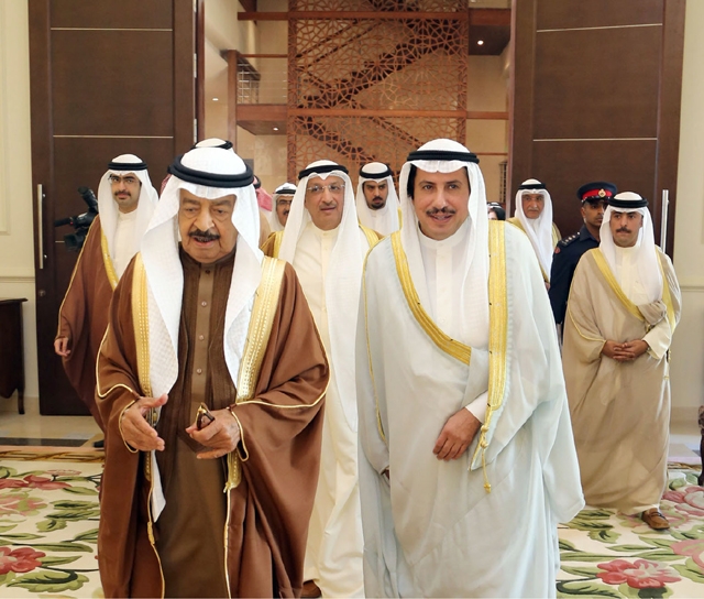 ﻿سمو رئيس الوزراء أعرب عن ارتياحه لما تشهده العلاقات البحرينية ـ الكويتية