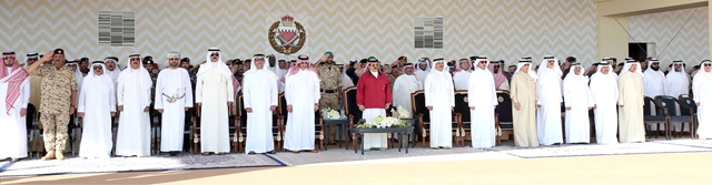 ﻿جلالة الملك لدى رعايته ختام التمرين الأمني المشترك «أمن الخليج العربي 1» أمس