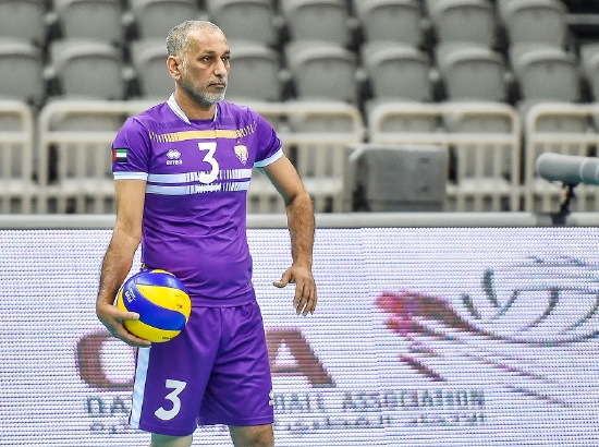 ﻿خالد الحوسني أكبر لاعب في البطولة