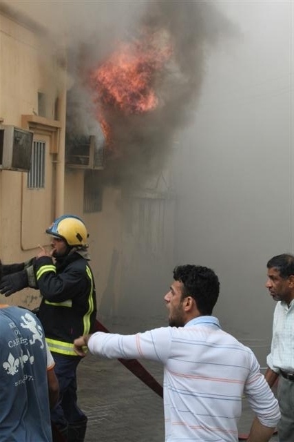 محالو اطفاء الحريق 