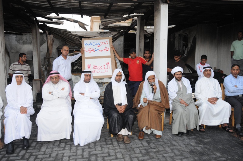 شاهد صور حريق منزل ممثل الدائرة التاسعة بمجلس بلدي المحافظة الشمالية يوم امس 
