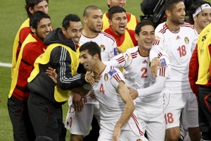 فريق النشامى يطيح بالأخضر السعودي من كأس آسيا  