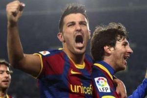 فيا: سعيد باللعب لبرشلونة وليس في 'مدريد'