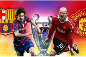 دوري ابطال اوروبا-النهائي: تشكيلتا مانششتر يونايتد وبرشلونة 