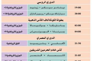 أين تذهب اليوم... وتشاهدون اليوم