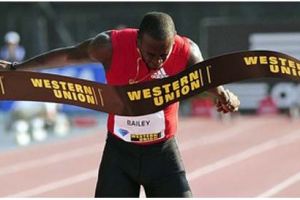 بايلي بطل الـ100 متر في لقاء ستراسبورغ