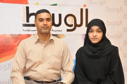 زهراء حسين عباس / 90.1 / مدينة حمد الاعدادية للبنات