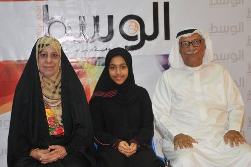 مها فواز عبد العزيز السماك /  96.9 /مدرسة السنابس الإعدادية للبنات 