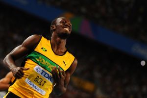 بولت يخطف لقب 200 متر في بطولة العالم