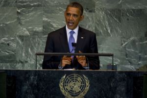 اوباما يغادر نيويورك بعد يومين من ماراثون سياسي  