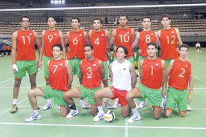 فوز المغرب وهزيمة تونس في بطولة افريقيا للكرة الطائرة       