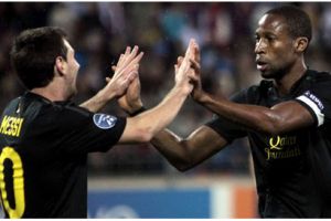 ميسي يصبح ثاني أفضل الهدافين في تاريخ برشلونة       