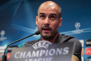 جوارديولا يشيد بأداء برشلونة ويثني على إنجاز ميسي