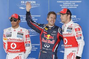 فيتيل أول المنطلقين في سباق فورمولا -1  الياباني