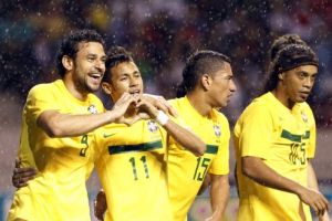 نيمار يقود البرازيل للفوز على كوستاريكا