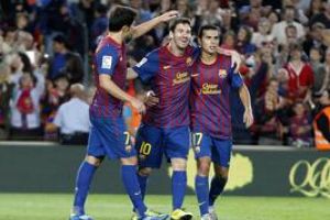 ميسي يواصل هوايته في هز الشباك وبرشلونة ينفرد بصدارة الدوري الأسباني