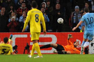 دوري ابطال اوروبا: تعادل مانشستر سيتي وفياريال 1-1 