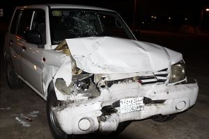 إصابة 3 أشخاص بحادث مرور بالزنج ..شاهد الصور 