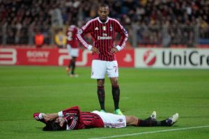 ميلانو يتعادل مع باتي بوريسوف 1-1 في دوري ابطال اوروبا 