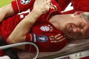 شفاينشتايجر تعرض لإصابة بكسر في عظمة الترقوة 