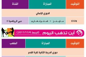 تشاهدون اليوم... وأين تذهب