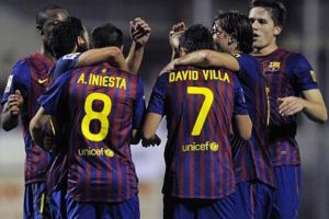 فوز صعب لبرشلونة على أوسبيتاليت 