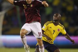 الإعلام الفنزويلي يحتفل بنقطة التعادل مع كولومبيا