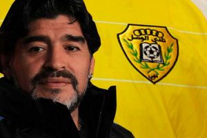 الوصل يعزي مارادونا في وفاة والدته