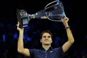 فيدرر ينهي موسمه برقم قياسي جديد في البطولة الختامية بلندن