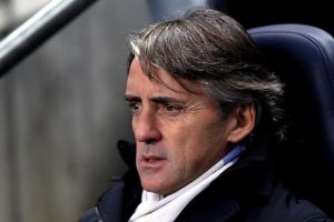 مانشيني حزين لتعادل فريقه مع بروميتش 