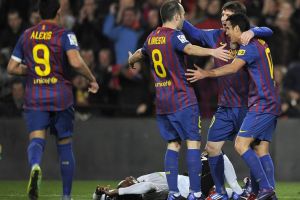 رباعية لميسي في مرمى فالنسيا في الدوري الإسباني