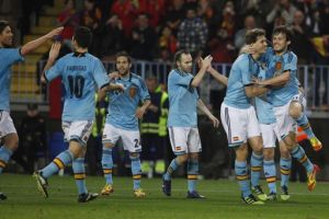 فوز اسبانيا على فنزويلا 5-صفر 